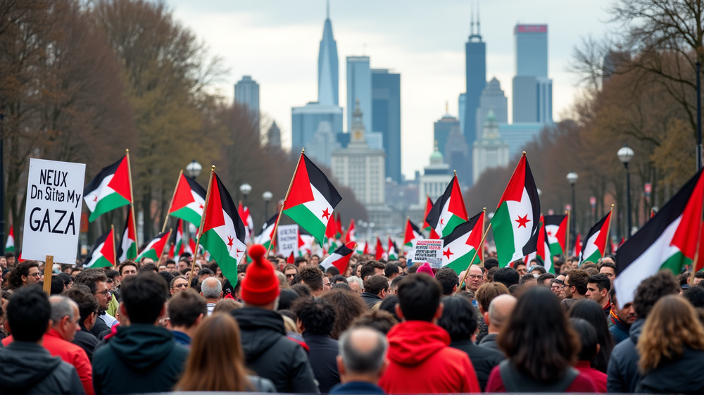 Den britiske offentligheten utfordrer ledere om Gaza-krisen