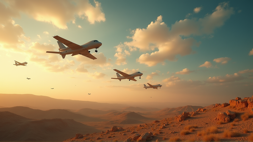 Alarm i Jordan: Iranske droner stoppet midt i økende Israel-Iran-spenninger