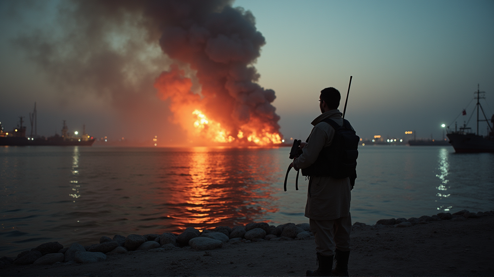Spenningsnivået i Jemen stiger: Angivelig israelsk angrep på havnen i Hodeida