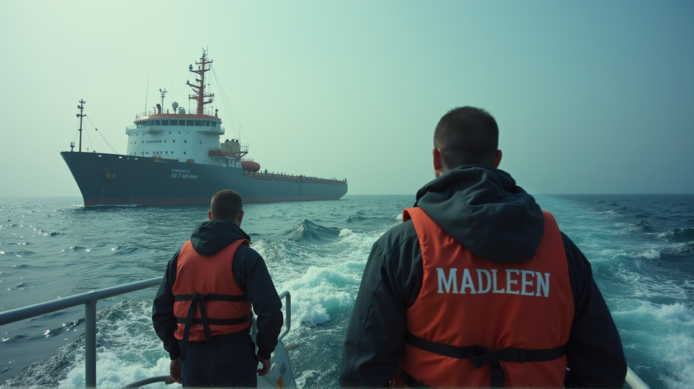 Mot til sjøs: Frihetsflotiljen og den ventede avskjæringen