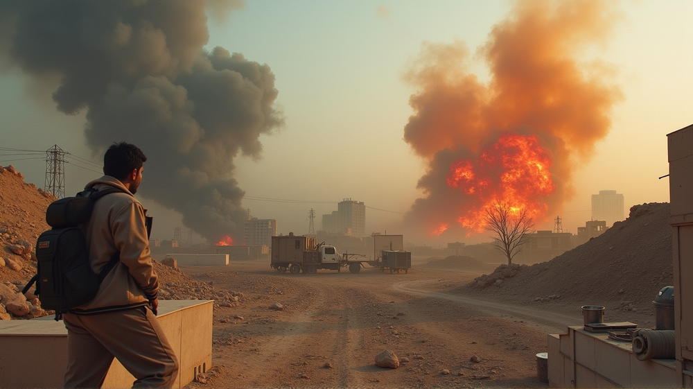 Stemmer fra Iran og Israel midt i eskalerende luftangrep