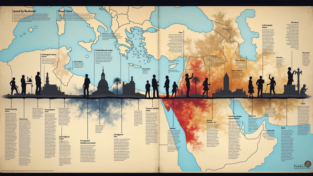 Trumps Intrikate Uttalelser om Gaza: En Omfattende Tidslinje