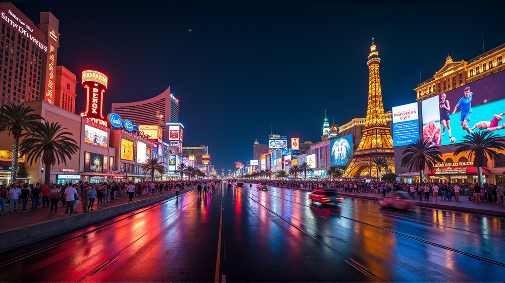 Las Vegas skal være vertskap for trekningen av FIFA verdensmesterskap 2026 i desember