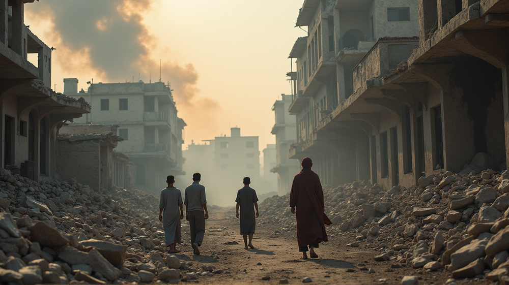 Gaza i Opprør: Israelske Angrep Etterlater Ødeleggelser