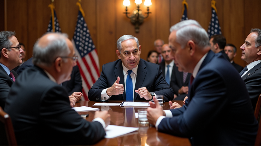 Netanyahus diplomati på Capitol Hill: Delikate diskusjoner i D.C.