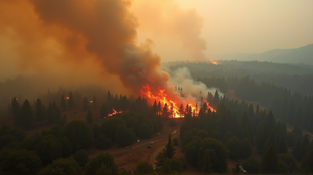 Ustanselige Flammer: Syrias Latakia-provins Kjemper Mot De Verste Skogbrannene