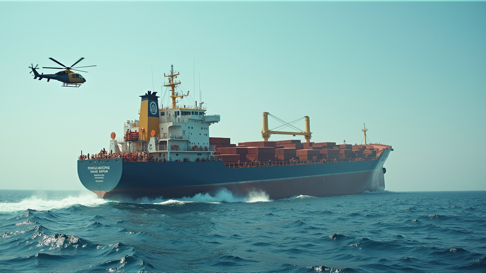 Houthi-angrep senker liberiansk lasteskip i Rødehavet: Redningsoperasjon pågår