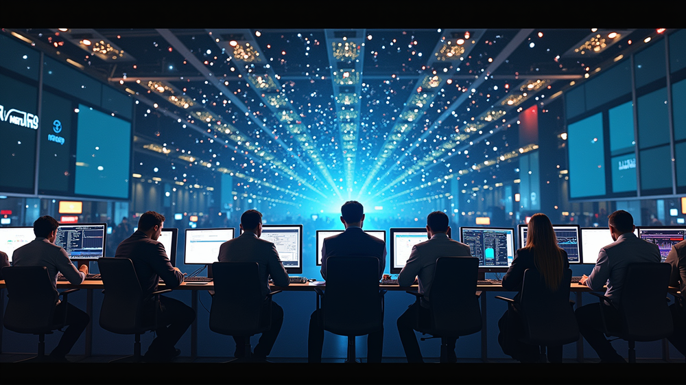 Markedets berg-og-dalbane: Tekniske gevinster og handelsspenninger trekker i amerikanske aksjer