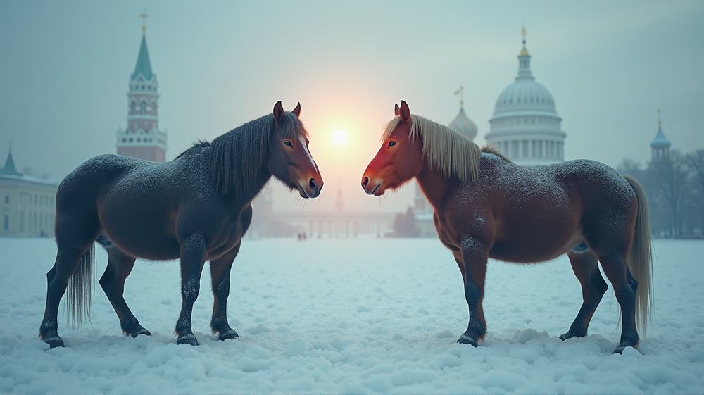 Russland fordømmer Trumps våpenløfte som en trussel mot fred