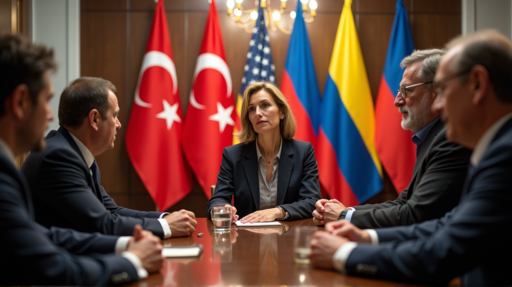 Tyrkias diplomatiske balansegang med Haag-gruppen om Palestina