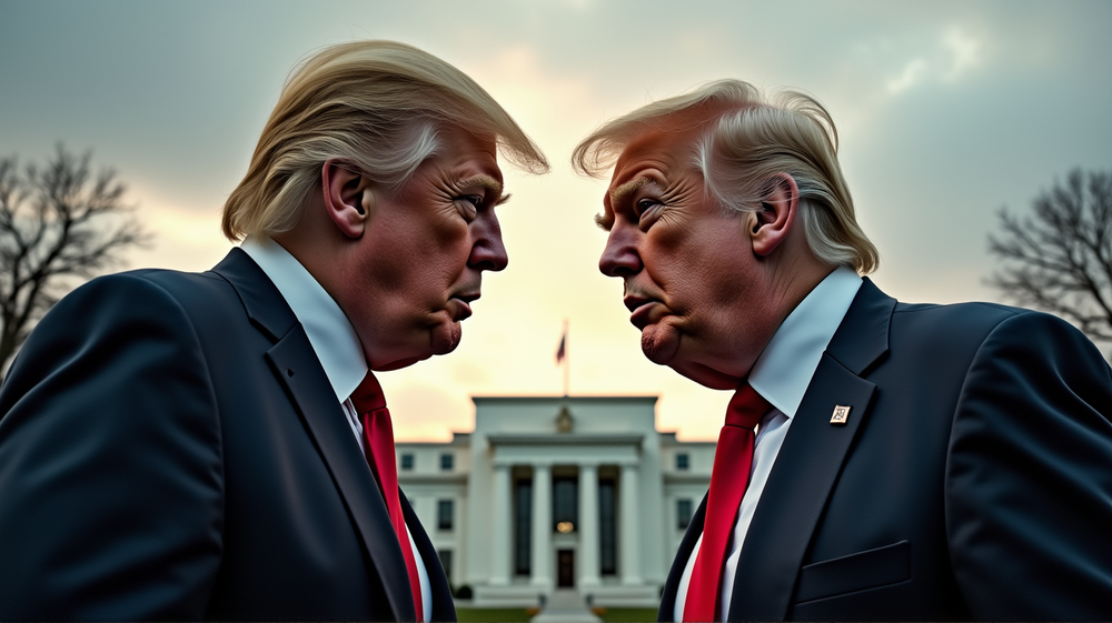 Trumps Kollisjon med Fed: En Stigende Finansiell Storm?