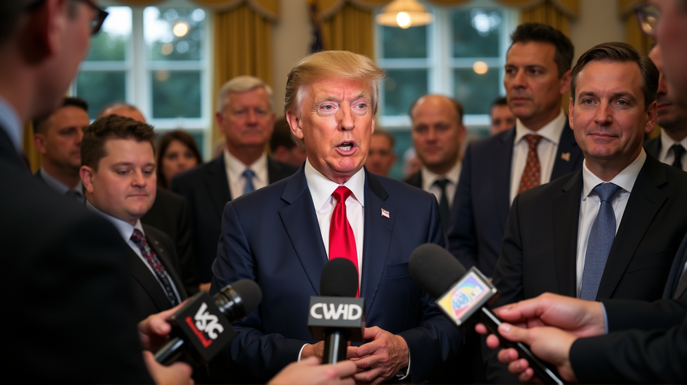 Barron Trump Slikker Misforståelsene om Sin Far Donalds Dødsrykter