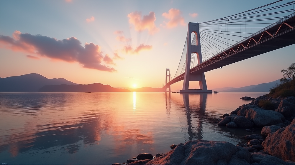 Italias historiske skritt fremover: Verdens lengste hengebro klarerer en viktig hindring