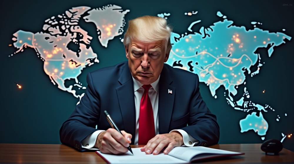 Tollspenning: Trump ryster det amerikanske aksjemarkedet og handelspartnere