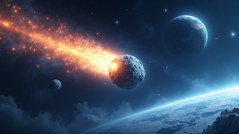 Djevelkometen: Hvordan kosmiske budbringere kan ha formet Jordens vannrike landskap