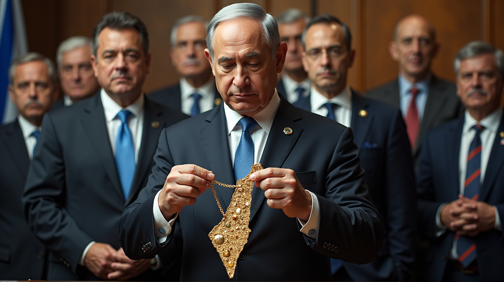 Diplomatisk Uro Oppstår Over Netanyahus Kontroversielle 'Større Israel'-Gave