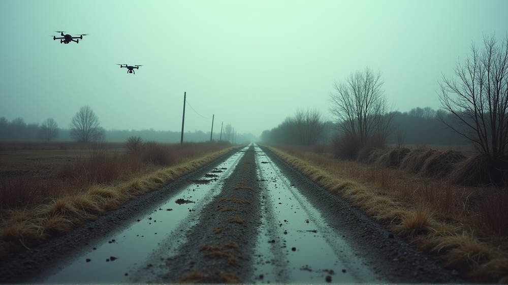 Droner og fare: Ukraines trussel fra skjulte miner