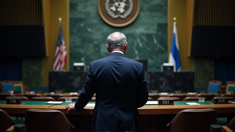 Netanyahus tale til FN: Diplomater forlater salen midt i økende global kritikk