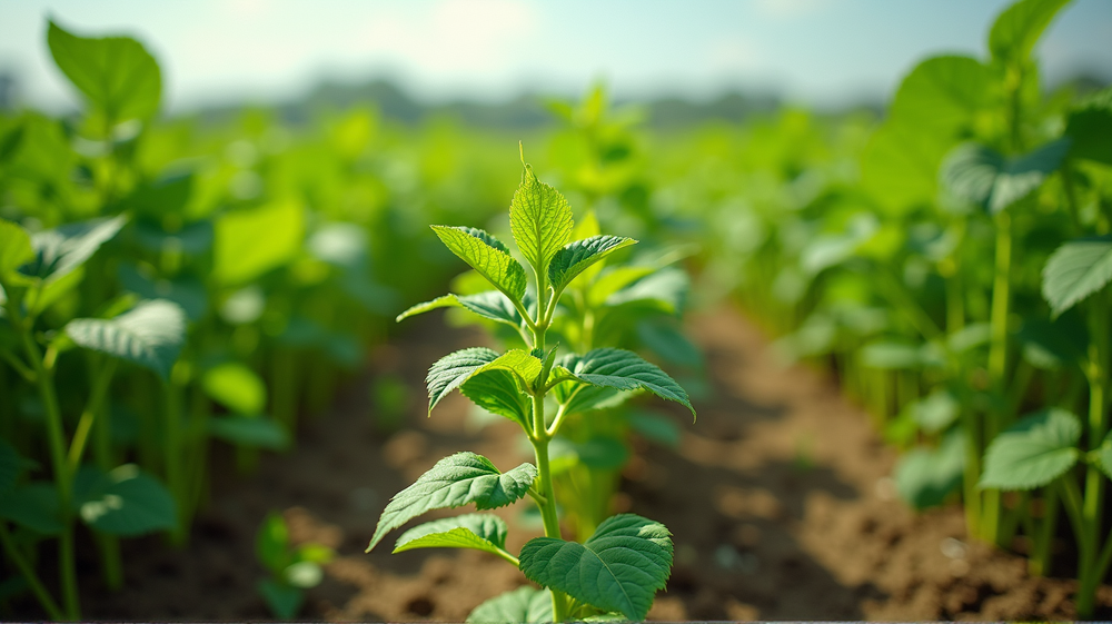 Rotssoppens revolusjon: Forbedret vekst i utfordrende saltholdige jordsmonn