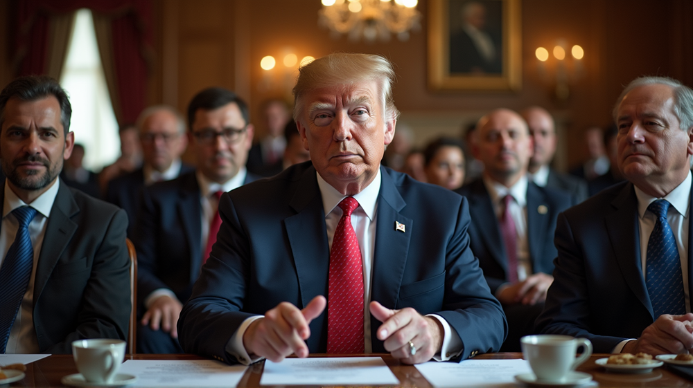 Trump Avdekker Ambisiøst 21-Punkts Plan for Fred i Midtøsten