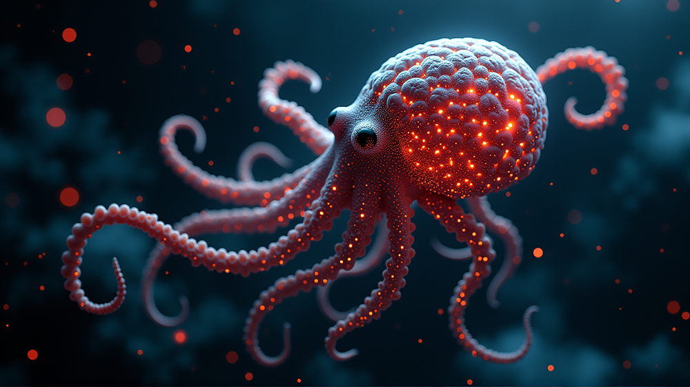 Avdekke kosmiske mysterier: prikker, illusjoner og innsikt fra blekkspruter