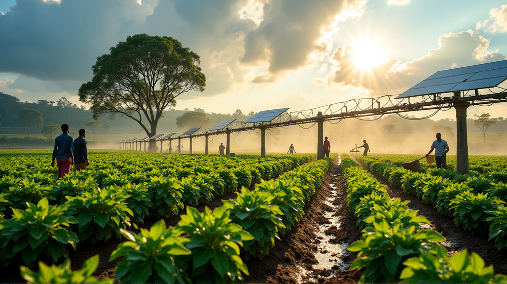 Kenyas innovative solarsatsing for å revolusjonere jordbruket: En ny dag venter