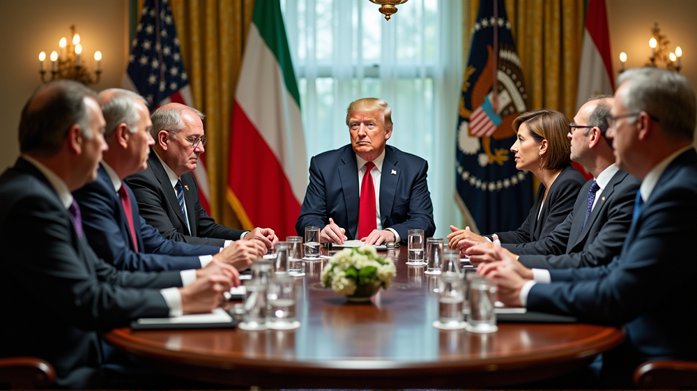 Trump Utsender Nytt Team for Mulig Gjennombrudd i Gaza-samtaler