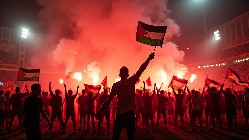 Spenningsnivået Eskalerer ved Norge vs Israel: Protestanter Intensiviserer VM-Atmosfæren