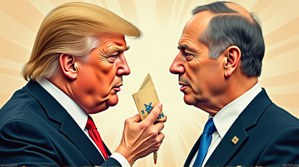 Trumps dristige anmodning: En presidentbenådning for Netanyahu?