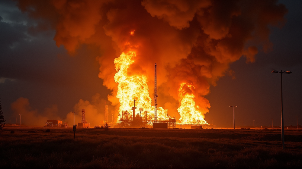 Dristige Angrep: Kyivs Modige Trekk Setter Russisk Depot i Brann