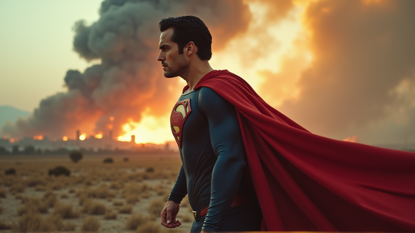 Supermanns nye film: Allegori eller anklage? Inne i stormen