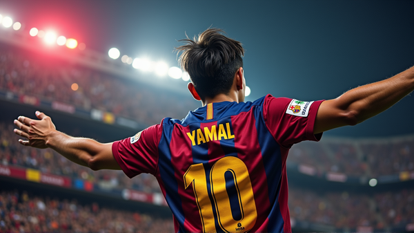 Lamine Yamals drakt nummer 10 blir den mest solgte i Barcelonas historie!