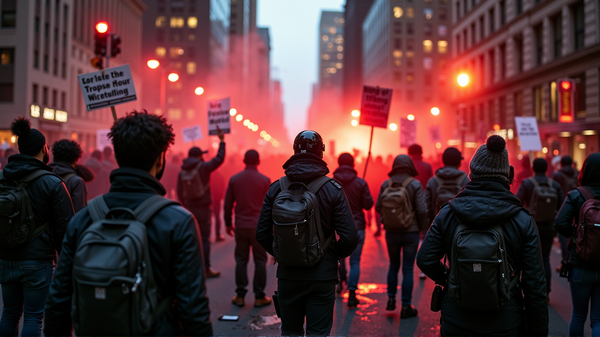 New York-demonstranter i sammenstøt med lovgivere over kontroversiell våpenavtale