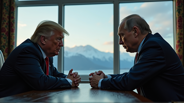 En Ny Politisk Kamp: Trumps og Putins Gåtefulle Møte i Alaska