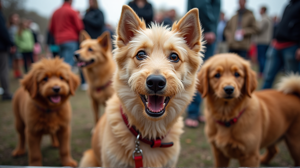 Sjarmerende Underdogs Skinner på Sonomas Mest Besynderlige Hundekonkurranse