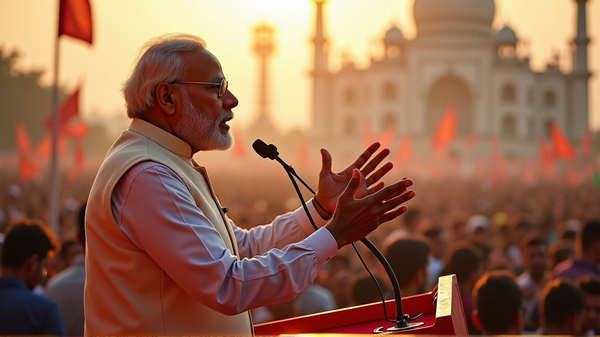 Statsminister Modi svarer på Trumps kritikk med visjon for Indias globale fremgang