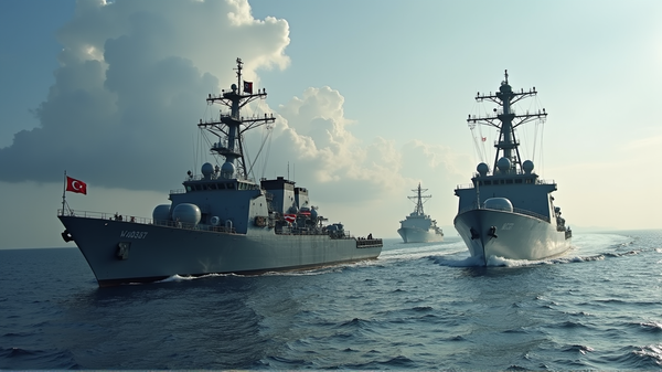 Historisk gjenoppliving: Egypt og Tyrkia gjenoppretter 'Vennehav' flåteøvelser midt i spenninger i Midtøsten