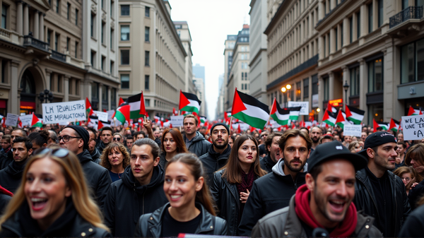 Israels urokkelige militære makt møter global solidaritet for Gaza