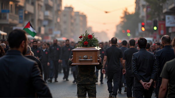 Ære de Falne: Høytidelige Avskjeder med Gazas Siste Martyrer