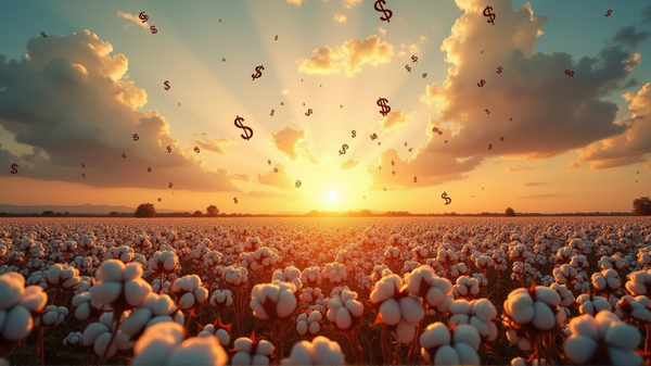 Bomullsprisene stiger: svakere dollar og forventninger til Fed i spill