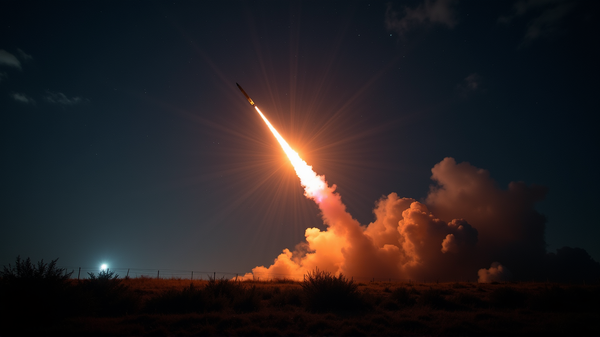 Houthi-missil interception av Israel utløser varsling i Midtøsten