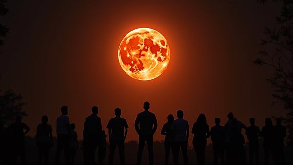 Vitne den himmelske dans: Indias spektakulære måneformørkelse venter