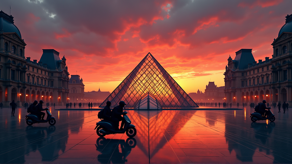 En Stjålet Arv: Det Dristige Louvre-ranet Sjokkerer Paris