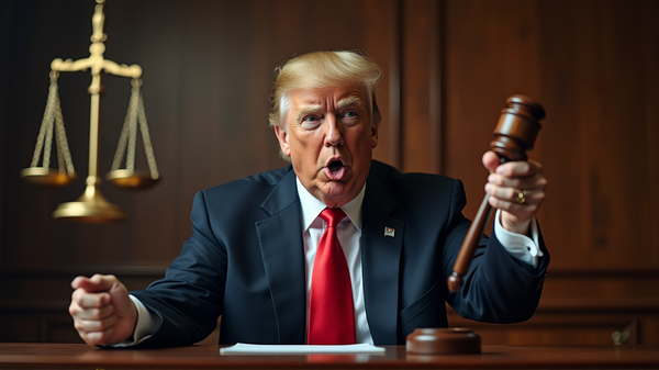 Trumps krav på $230 millioner: Justisdepartementet i søkelyset