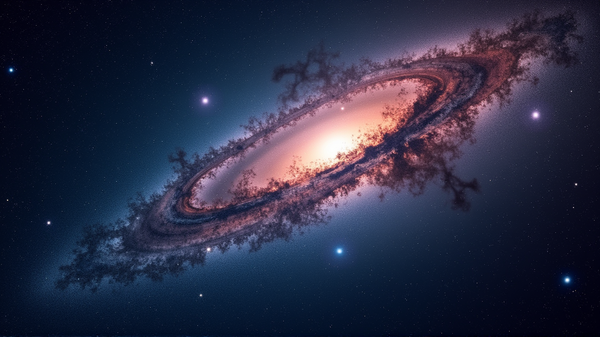 AI Oppgraderer Melkeveisimulering: Et Gjennombrudd med 100 Milliarder Stjerner