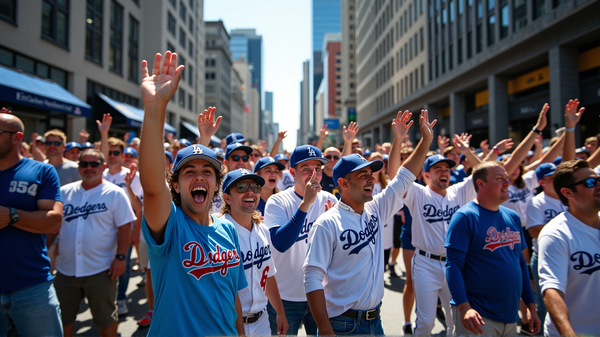 LA Dodgers Triumf: En Spektakulær Seiersparade i World Series