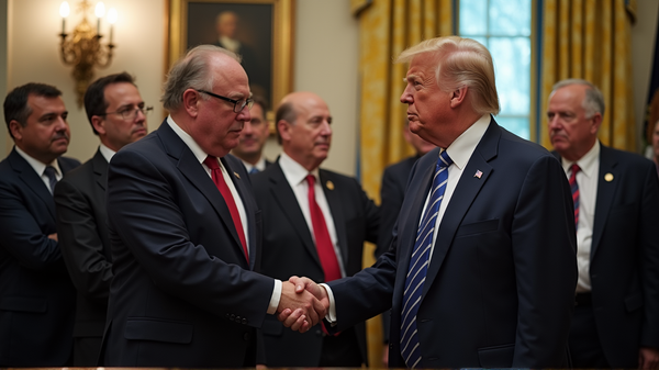 Trumps inspirerende møte med Gaza-overlevende: Helter kommer frem