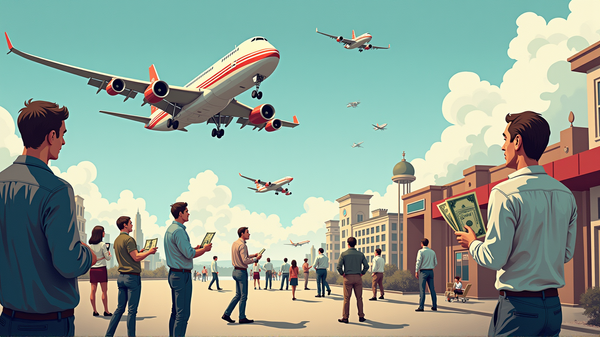 Ettervirkningene av nedstengningen: Fra tomme lønnsslipper til kaos i luftfarten