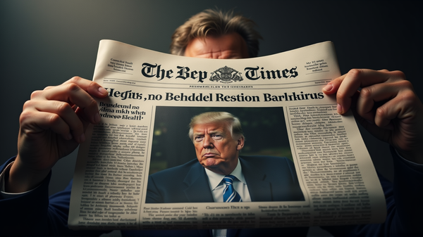 New York Times Stoisk i Møte med Trumps Kritikk på Helsedekning